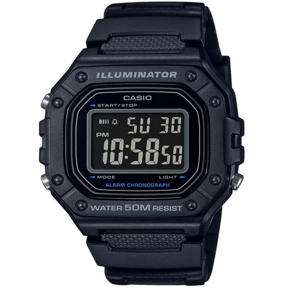 Купити Casio W-218H-1B Годинник Casio W-218H-1B фото