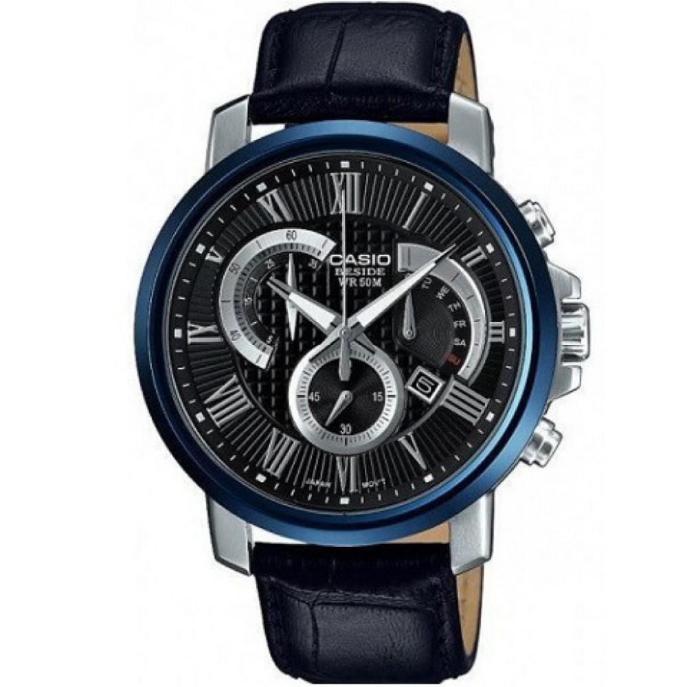 Купити Casio BEM-520BUL-1AV Годинник Casio BEM-520BUL-1AV фото